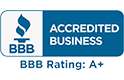 BBB Accredited Business A+ Rating